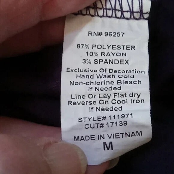 Per Seption Concept size medium purple shirt * - Picture 8 of 9